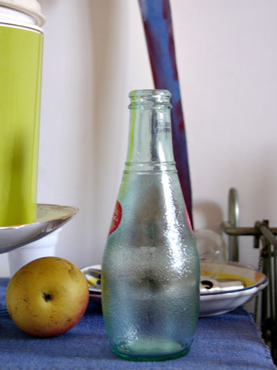 bottiglia di aranciata